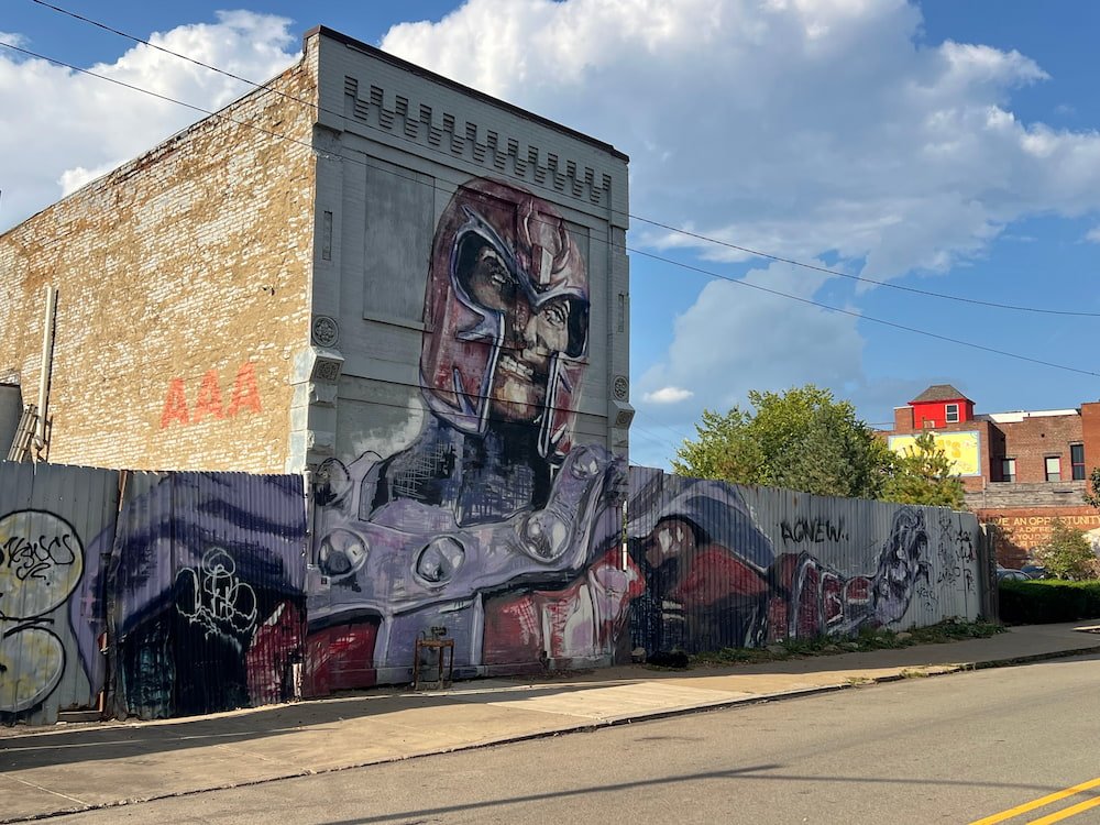 Magneto mural