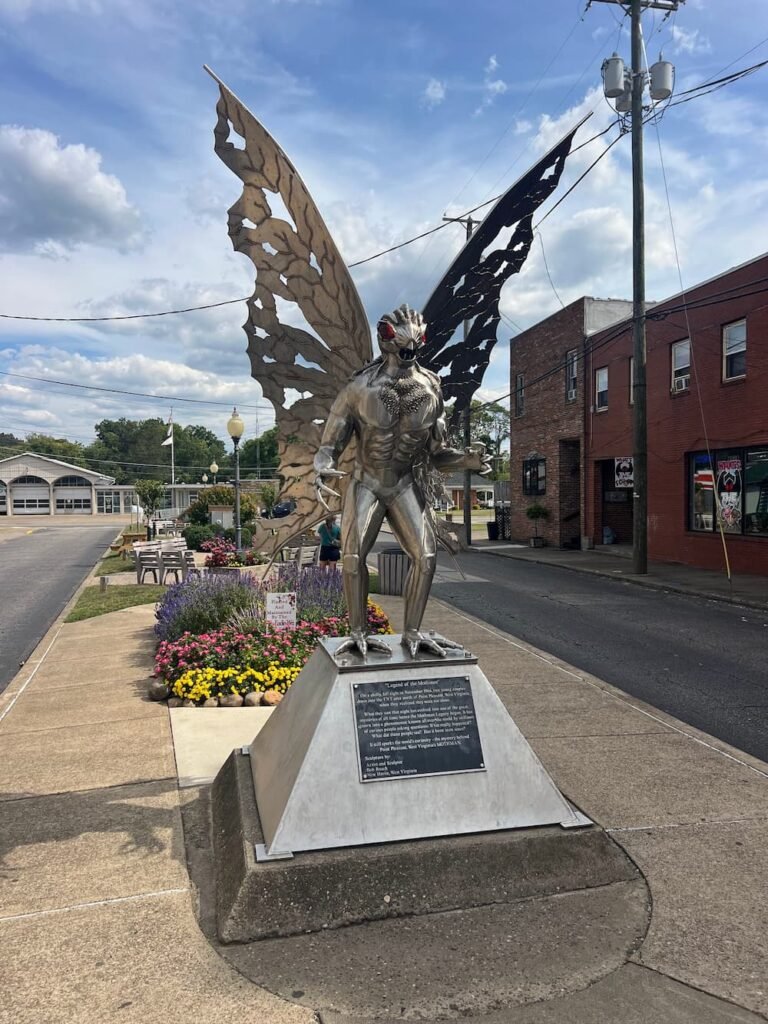 Mothman Statue