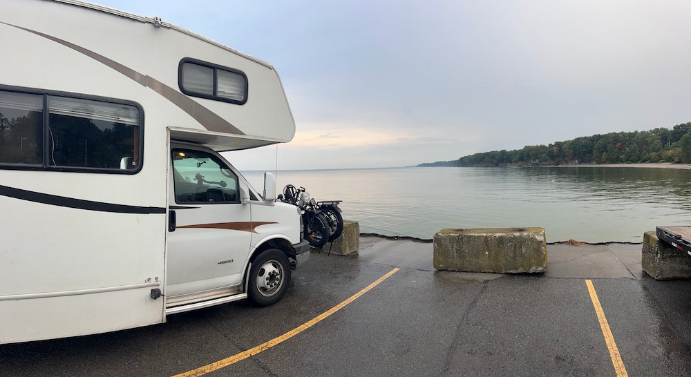 Parked at Barcelona Harbor Pier