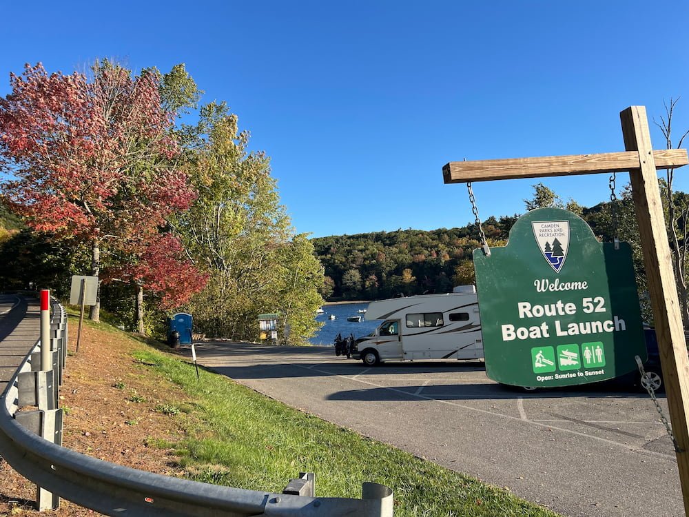 Parked at Barrets Cove