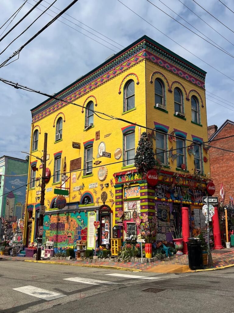 Randyland yellow building