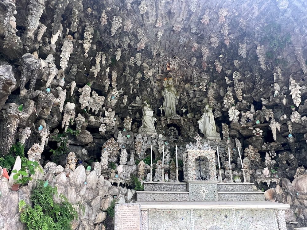 The actual grotto