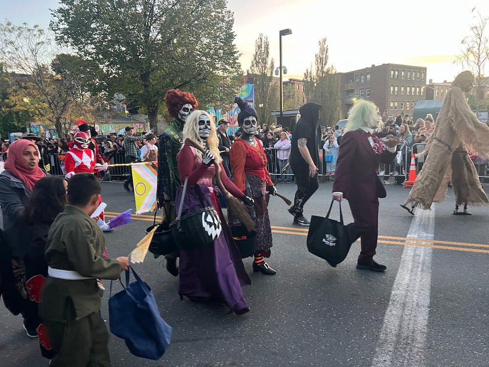 A mixed bag of costumes