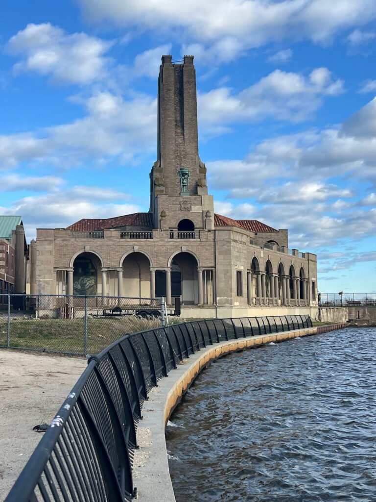 Another section of the derelict casino