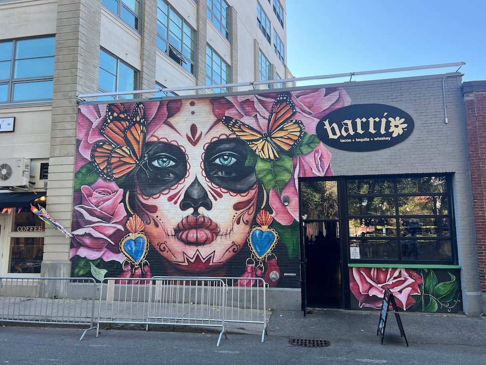Day of the Dead mural