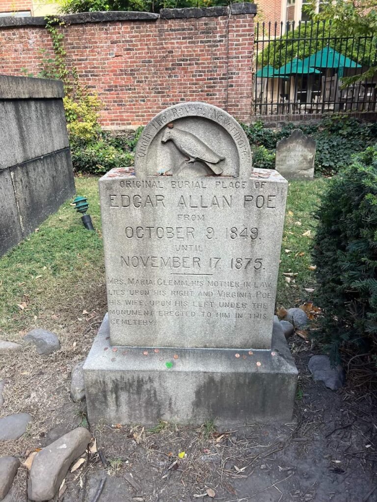 Edgar Allan Poe burial site
