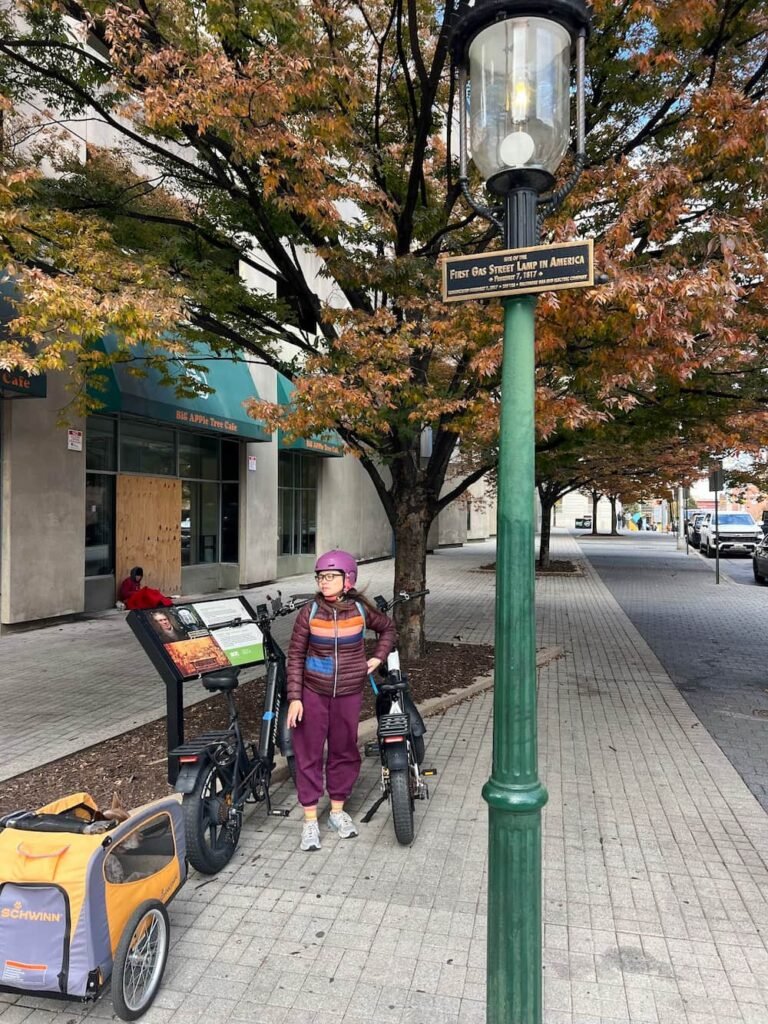 First Public Gas Street Lamp in the country