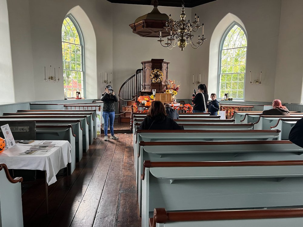 Inside Old Dutch Church