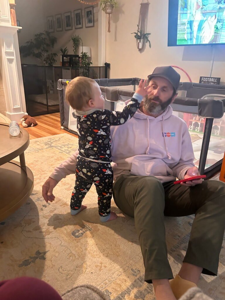 Jack was fascinated with Michael's beard