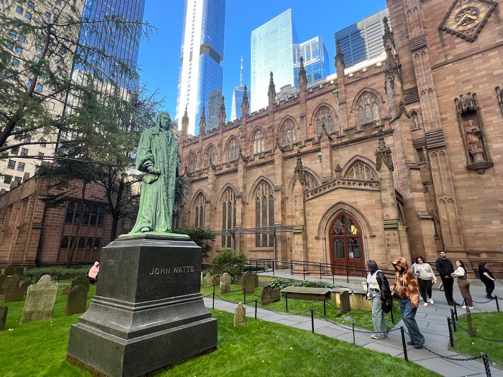 John Watts at Trinity Church