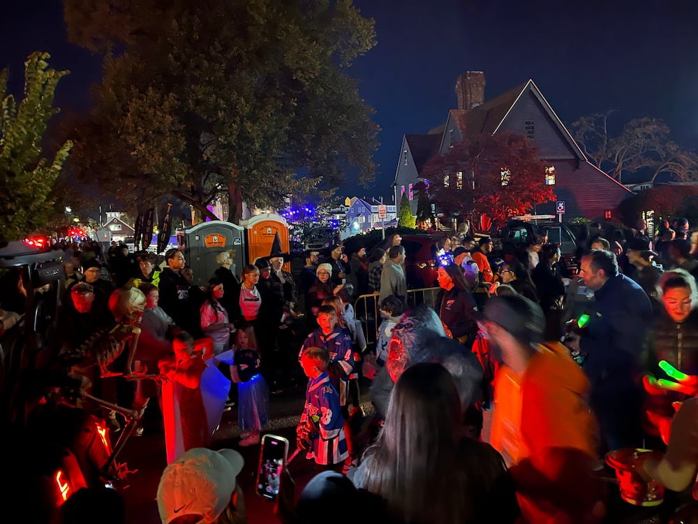 Lisette got stuck as we were trying to leave