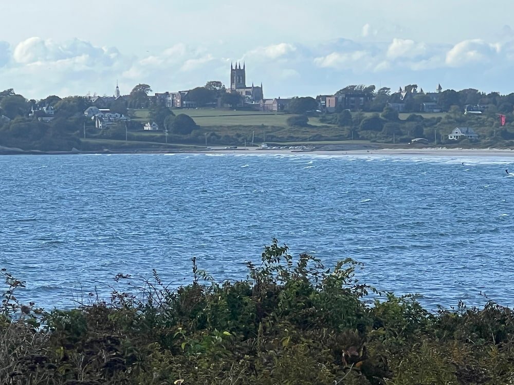 Looking over to the cathedral