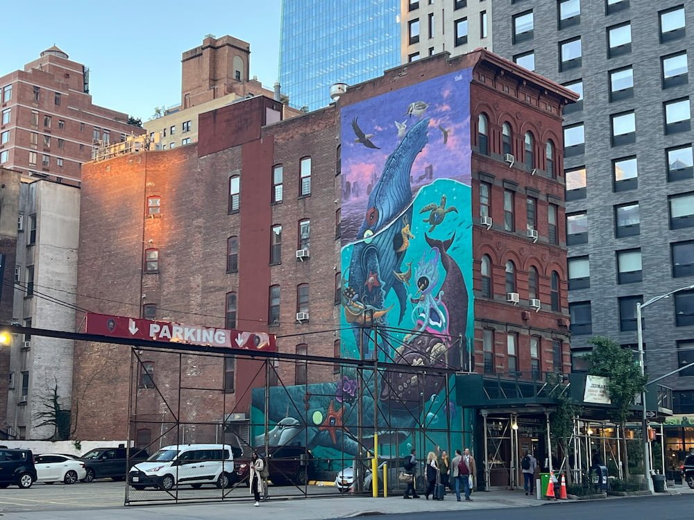Mural in New York
