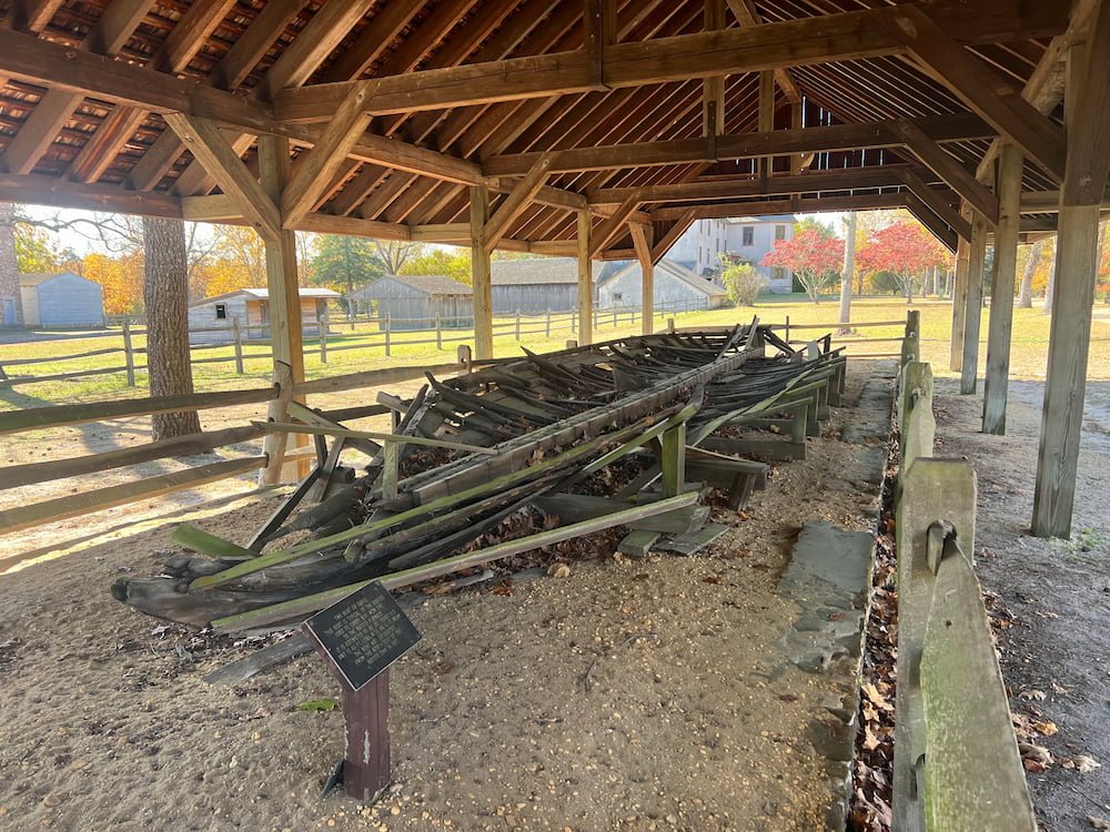 Old boat in Batso Village