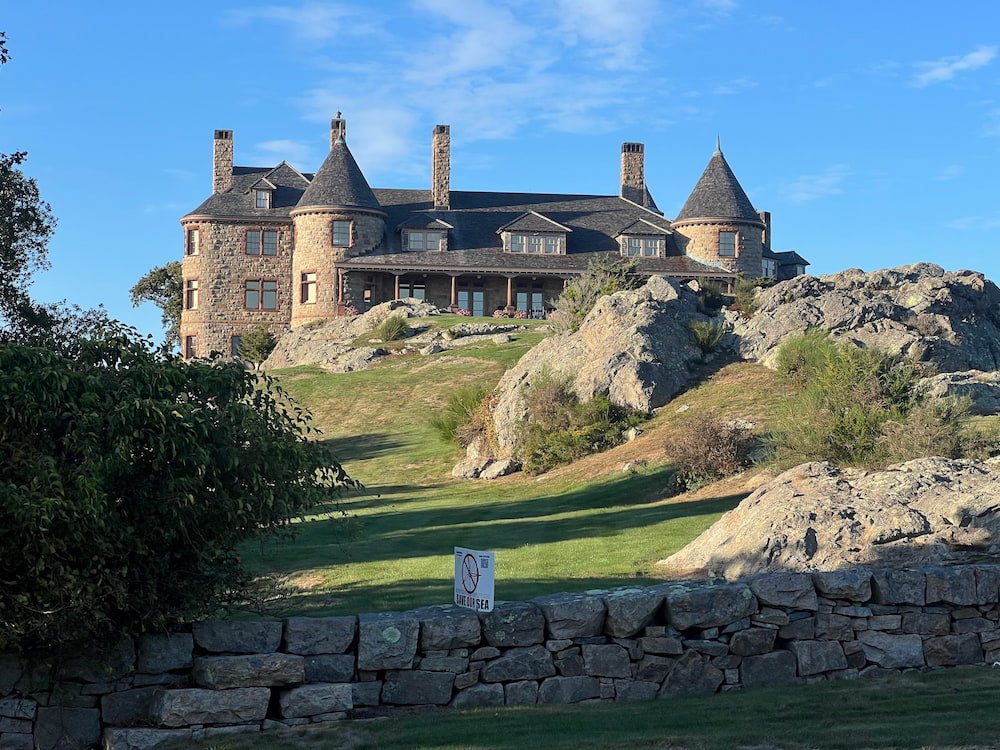 One of the many giant houses