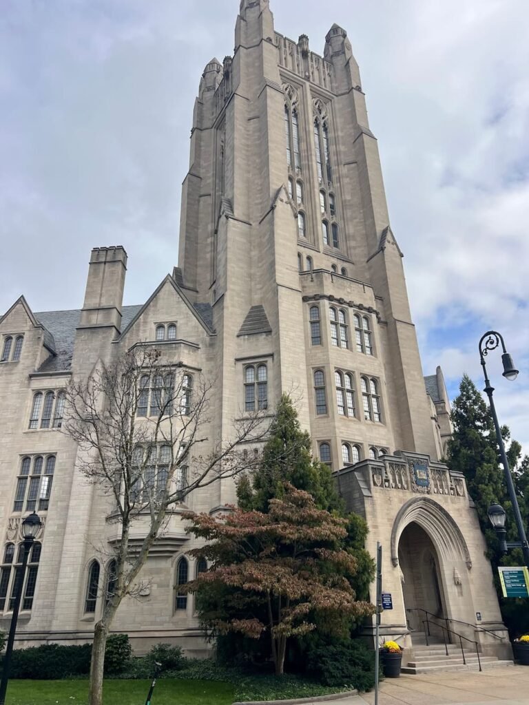 One of the many towers