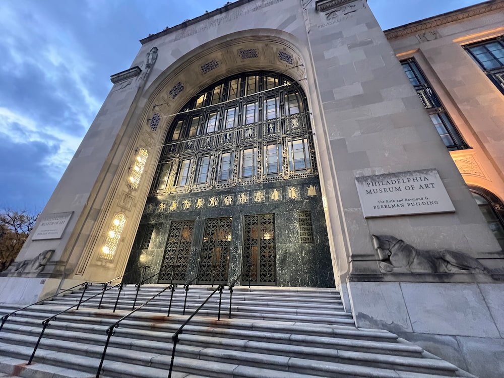 Philadelphia Museum of Art at night