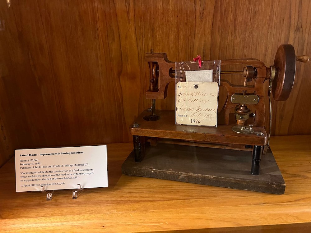 Sewing machine improvement