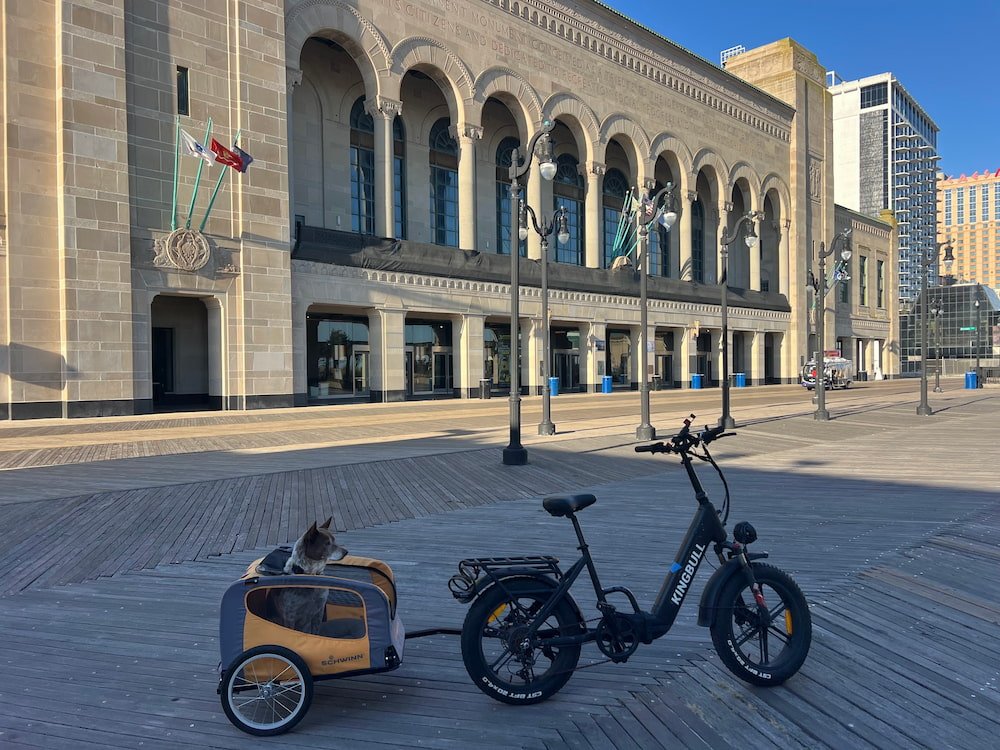 Sheila ready to go to the next destination