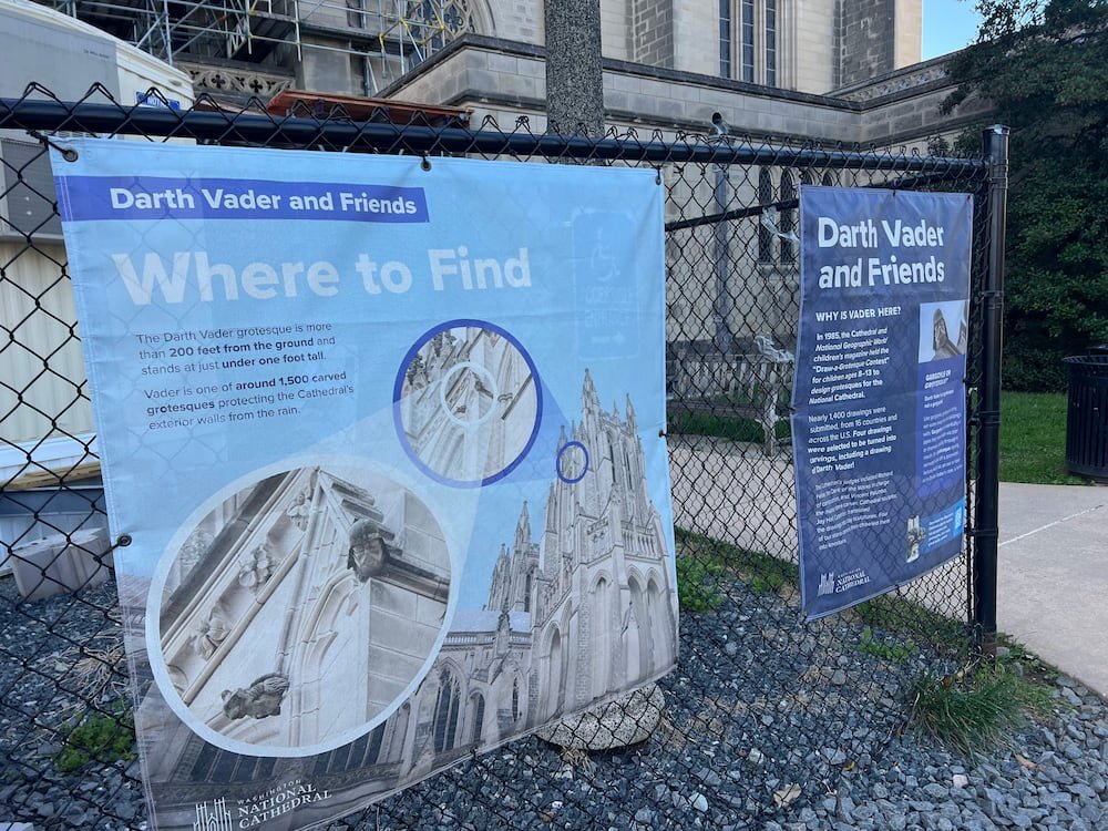 Sign on where to find Vader