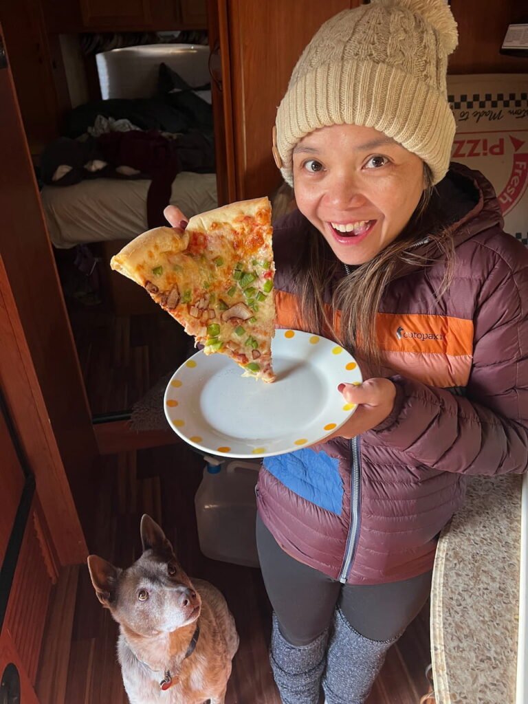 Someone wants a slice too