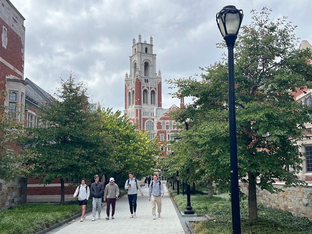 Students in Yale University