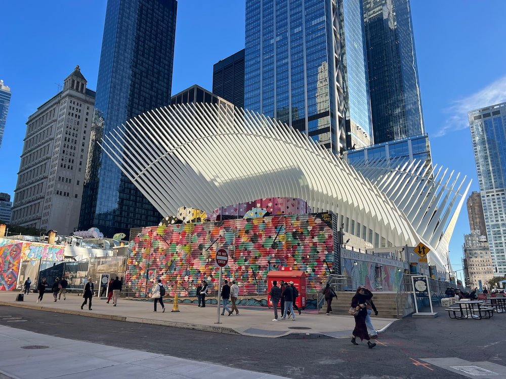 The Oculus Transportation Hub at the World Trade Center