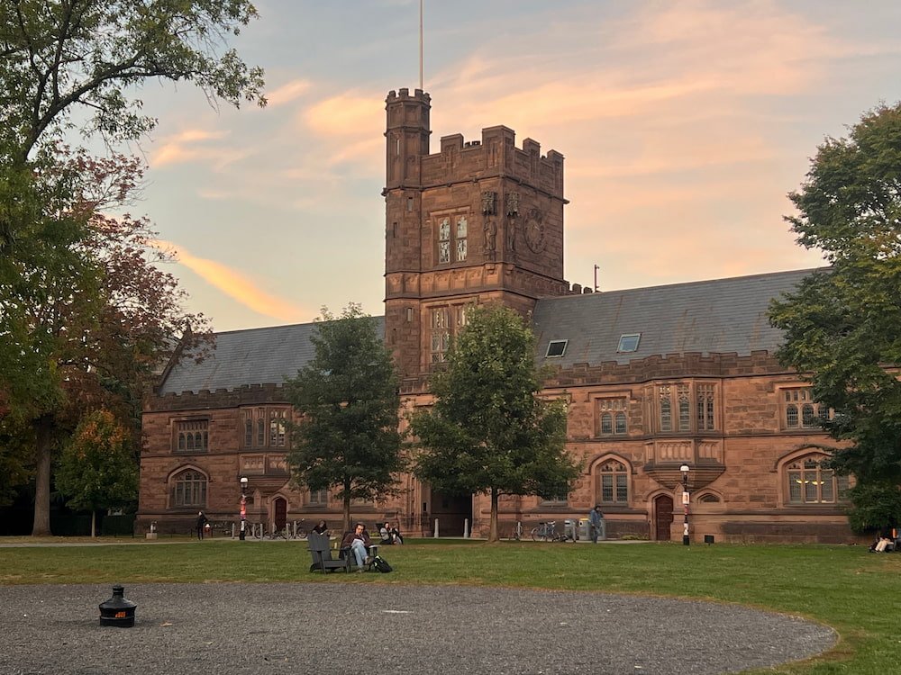 The building were lovely