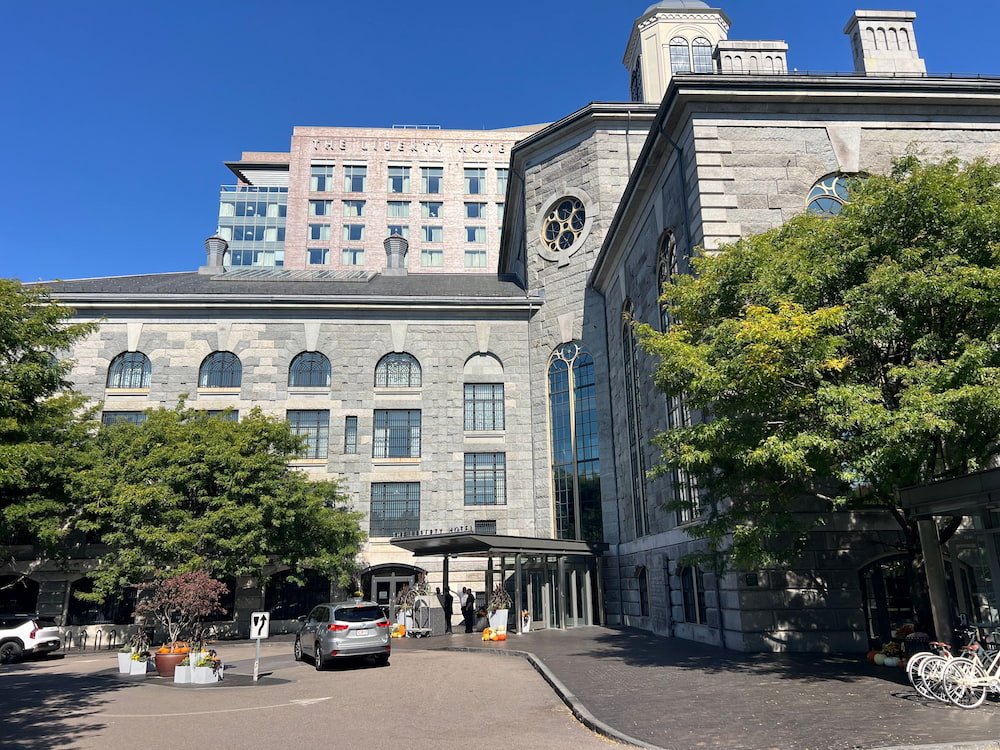 The liberty Hotel which was once a jail