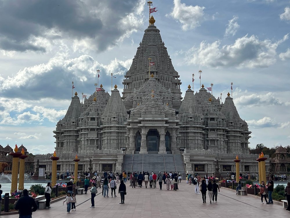 This is the main temple and the scale is massive