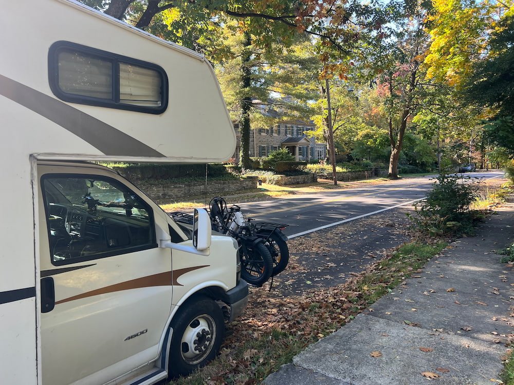 This is where we camped for the previous night