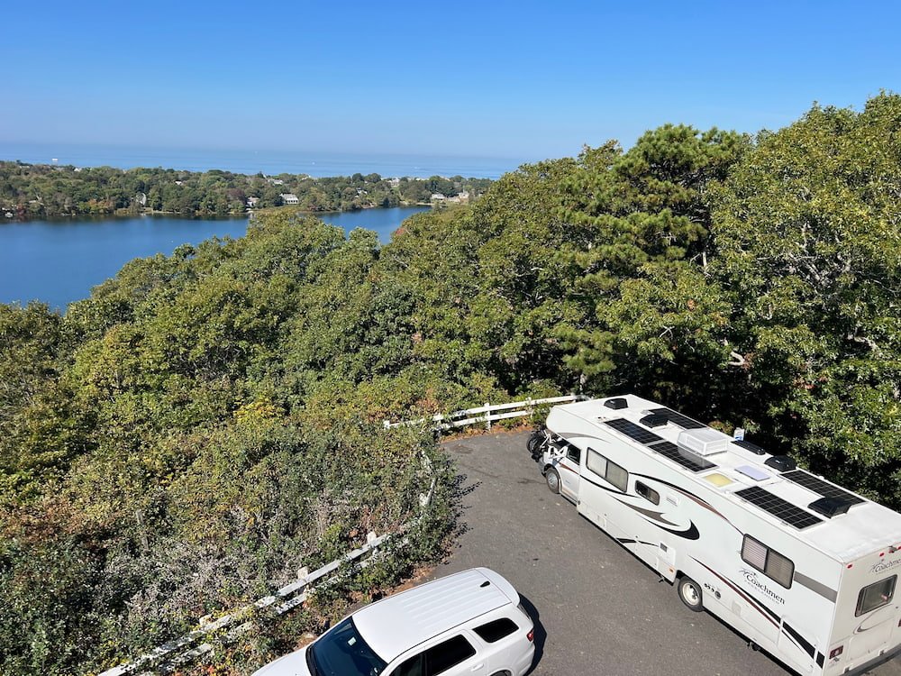 View from the top of Scargo Tower