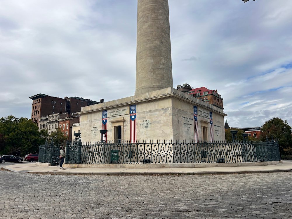 Washington Monument in Baltimore