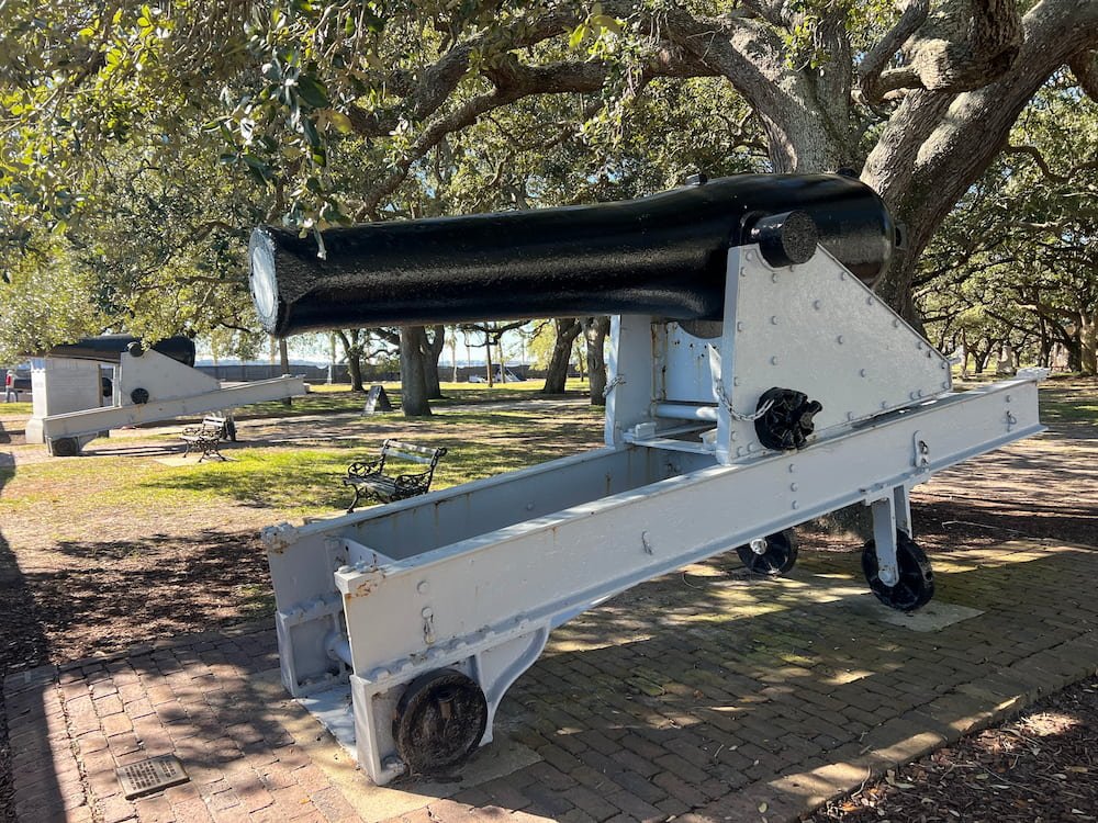 Cannons at the park