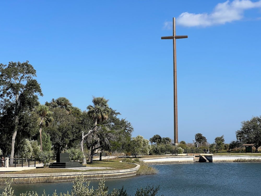 Cross at the Mission of Nombre de Dios