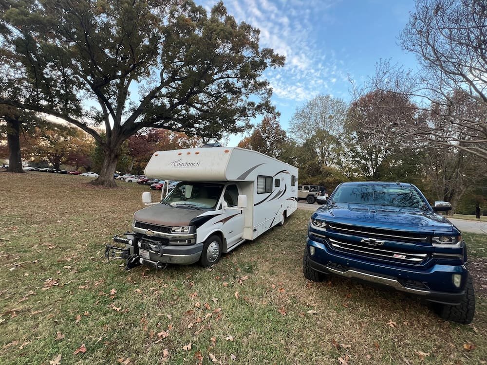 Finding parking was very difficult