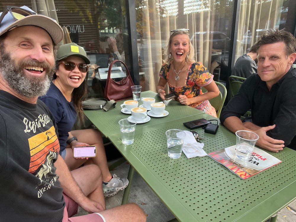 Lots of laughs with Caz and Craig