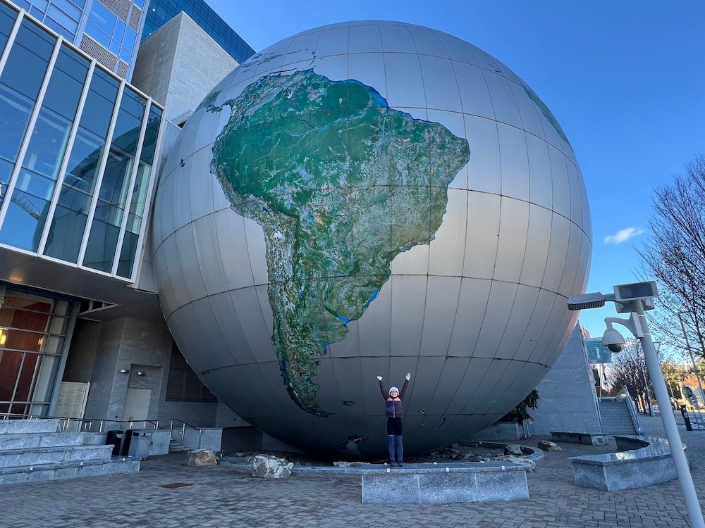 North Carolina Museum of Sciences Globe
