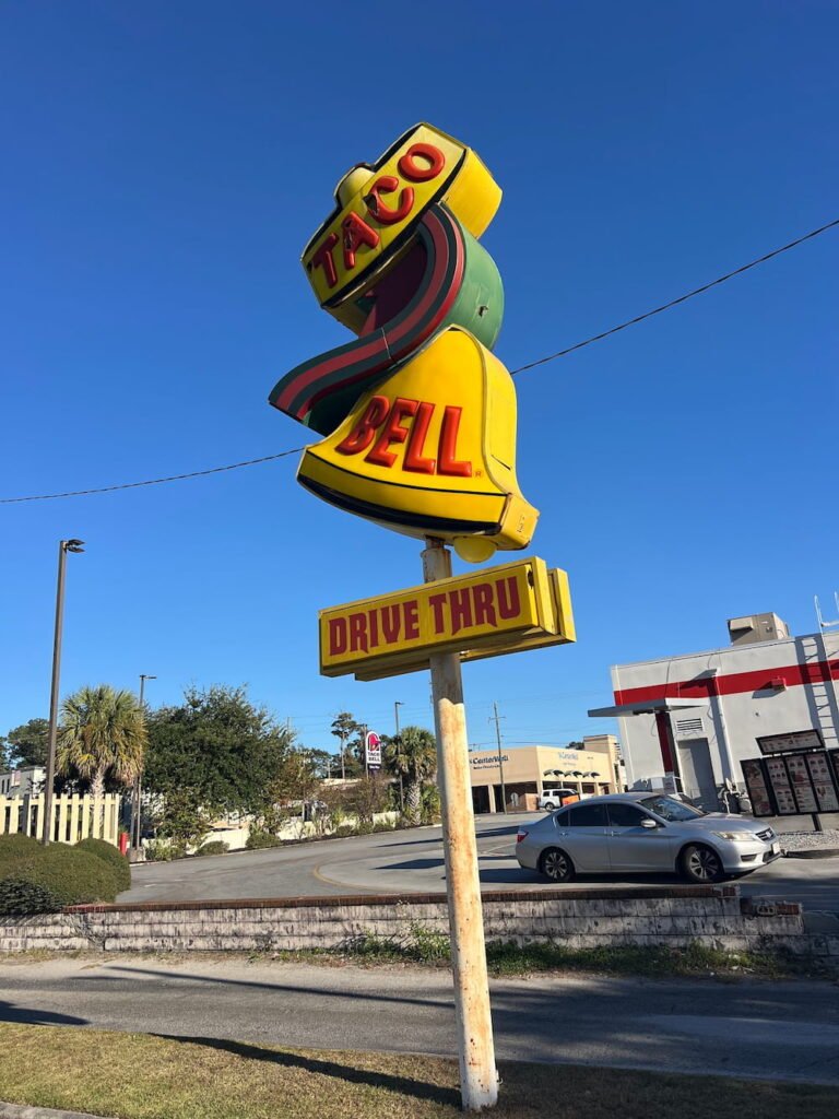 Original Taco Bell sign