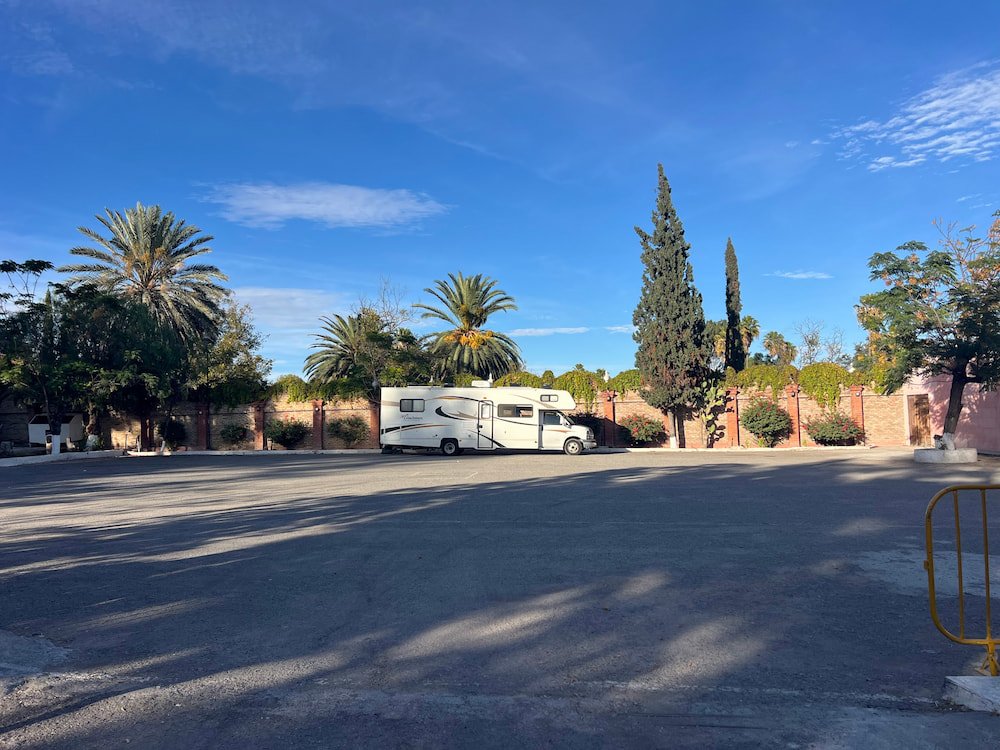 Parked at Hotel Imperial