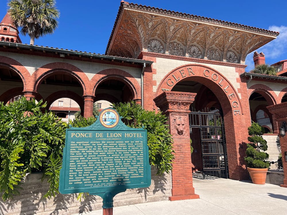 Ponce de Leon Hotel entrance