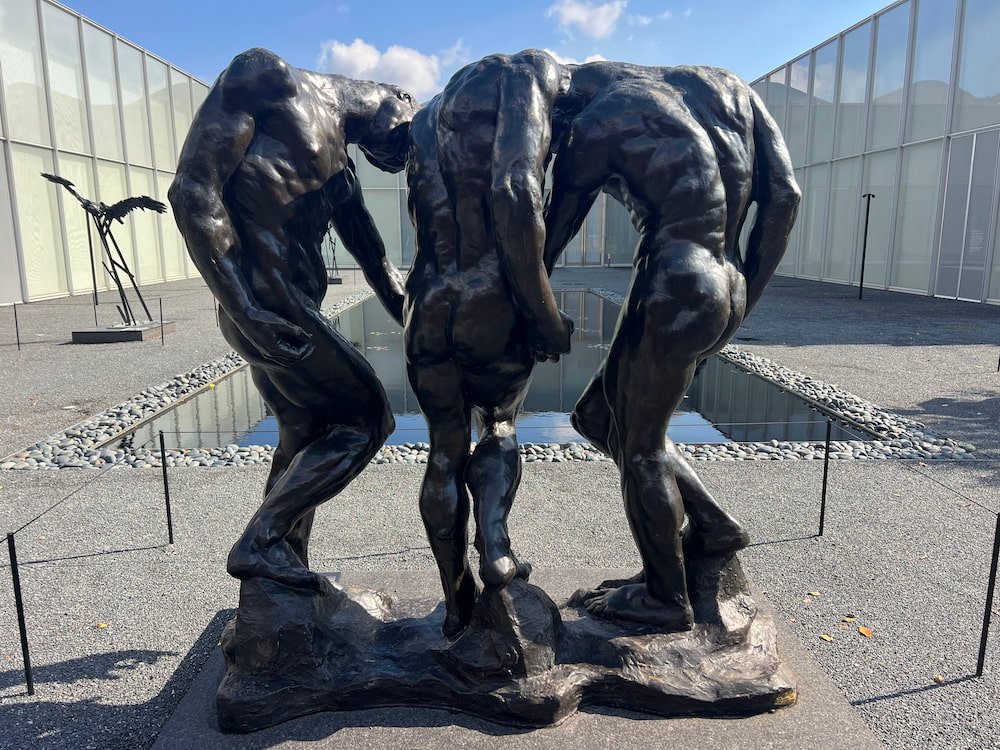 Rodin statues