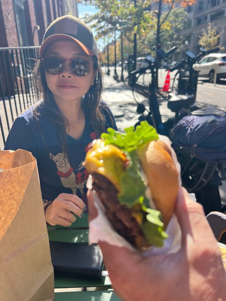 Shake Shack burger