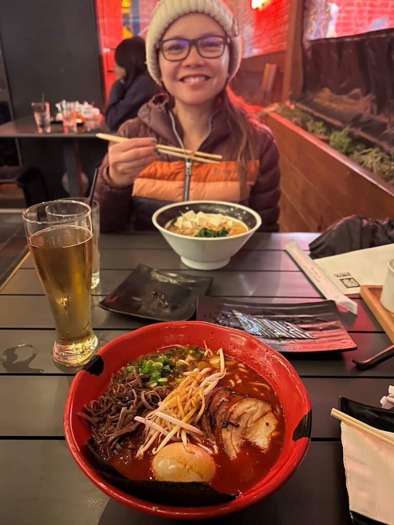 Spiciest Ramen ever at JINYA