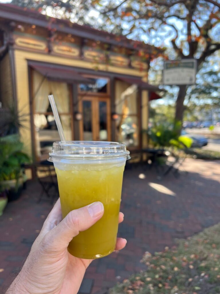 The free drink they gave us