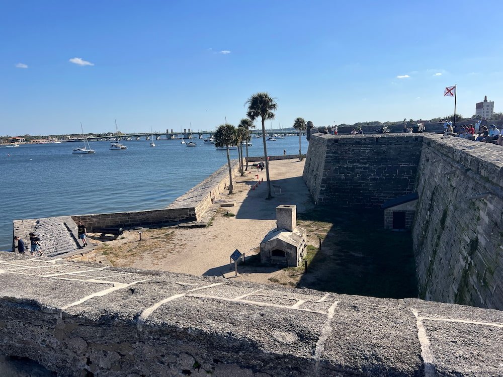 View of the bridge from the fort
