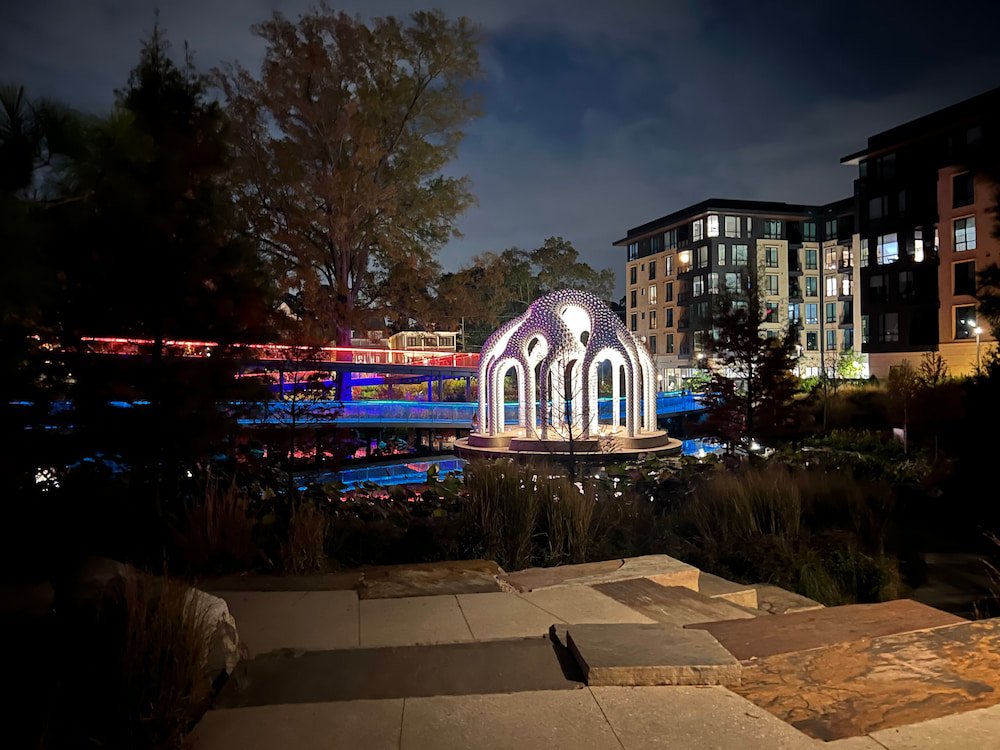 We loved this park though it dumped rain on us after this shot