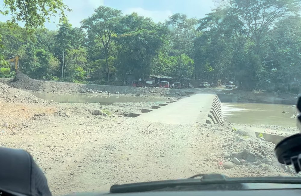 Crossing the narrowest of bridges