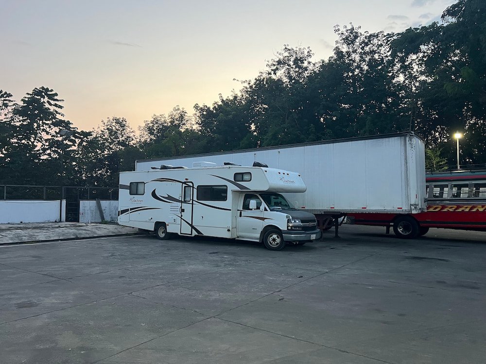 Parked at Maranatha Fuel Station