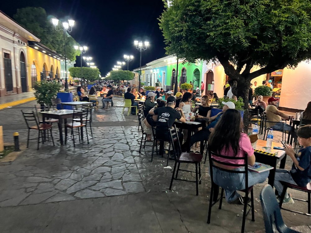 Pretty busy for a Monday night but it was a national holiday